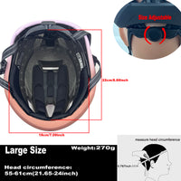 ARTOROO Adult Road Bike Bicycle Helmet for Women and Men, Ultralight aero Large Size Woman Bicycle Cycling Helmet Size Adjustabl