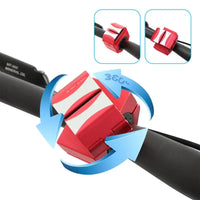 Invisible Ring Shape Bike Phone Holder Aluminum Alloy MTB Road Bicycle Cell Phone Mount Stand Cycling Navigation Bracket