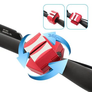 Invisible Ring Shape Bike Phone Holder Aluminum Alloy MTB Road Bicycle Cell Phone Mount Stand Cycling Navigation Bracket