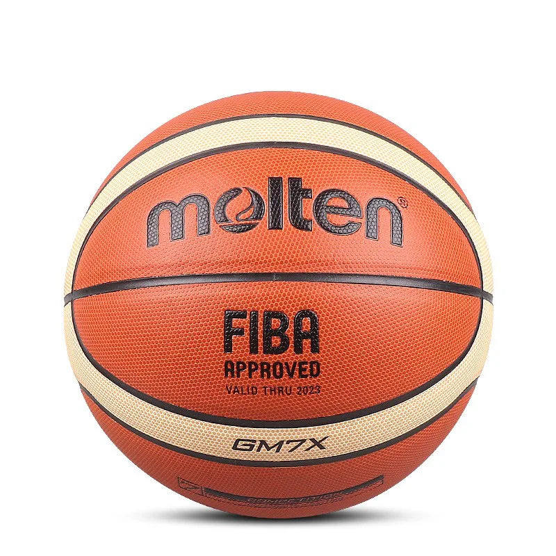 Original Molten GM6X GM7X Basketball Official Size 6 Size 7 Competition Basketball Standard Ball Men's and Women's Training Ball