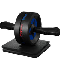 Ab Roller Wheel for Abs Workout - Abdominal Exercise Equipment with 2 Knee Pads for Home Gym, Core Strength Training, Fitness Eq