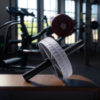 Workout AB Roller Wheel Non-slip Abdominal Roller No Noise Abdominal Trainer Abdominal Exerciser for Home Gym Strength Workouts