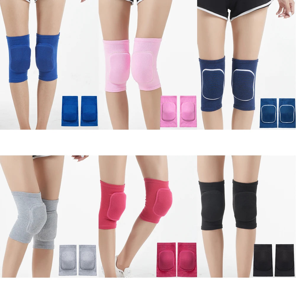 1Pair Sports Knee Pads for Men Women Kids Knees Protective,Knee Braces for Dance Yoga Volleyball Football Running Cycling Tennis