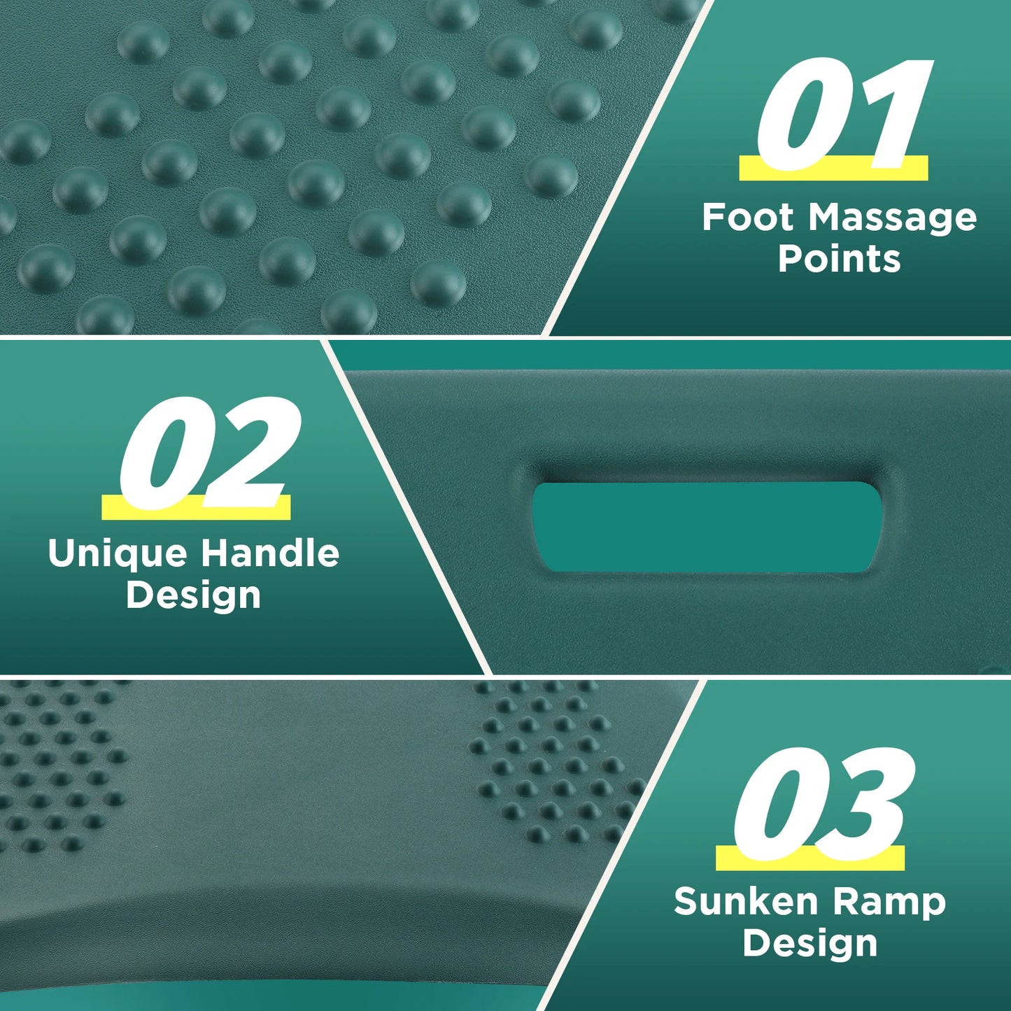 Fitness Yoga Mat Anti-noice Non-Slip Extra Thick Support Gymnastics Mat Aerobics Pilates Mat Indoor Fitness Equipment