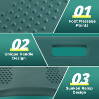 Fitness Yoga Mat Anti-noice Non-Slip Extra Thick Support Gymnastics Mat Aerobics Pilates Mat Indoor Fitness Equipment