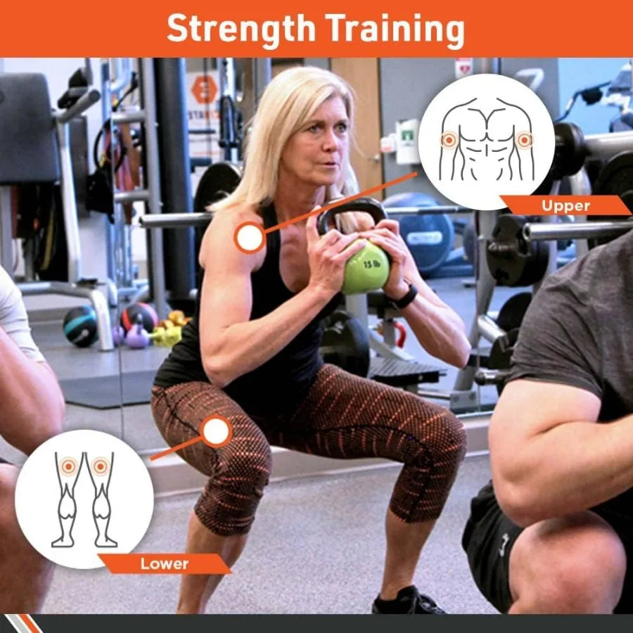 Cast Iron Vinyl Coated Kettlebells – Kettlebell for Weight Lifting – Strength Training Kettlebell – Professional Fitness for Gym