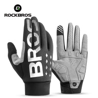 ROCKBROS Full-Finger Touchscreen-Compatible Cycling Gloves for Bicycles & Motorcycles Men and Women - Spring Autumn & Winter