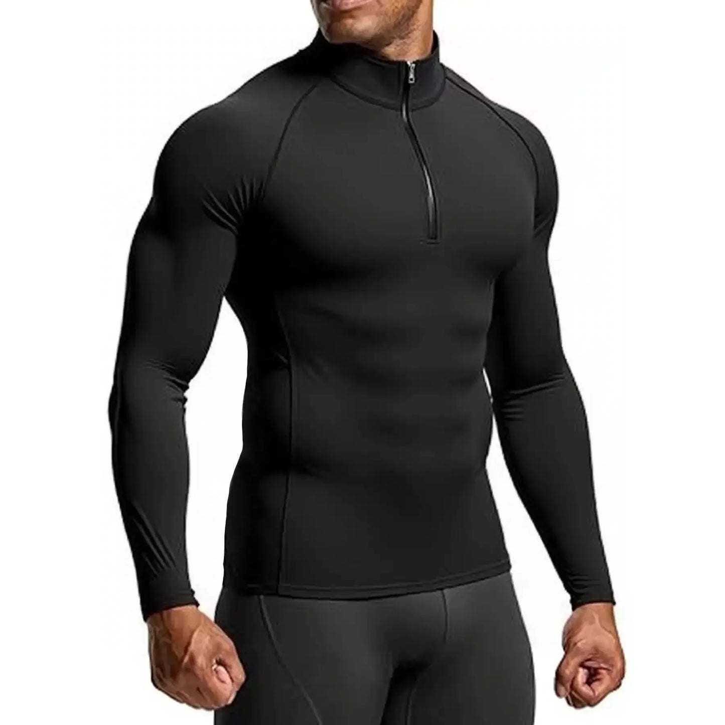 Men Sportswear Fitness Shirts Slim Long sleeve Gym T-shirt Running Top Tee Tights Training Compression Clothes Sport T Shirt Men