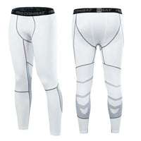 Men's Compression Pants Cycling Running Basketball Soccer Elasticity Sweatpants Fitness Tights Legging Trousers Rash Guard