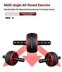 Big Roller For ABS Workout Wheel Exercise Equipment Core Abdominal Home Gym Muscle Device Fitness Men And Women Weight Loss