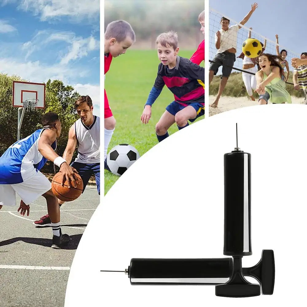 Ball Air Pump Handheld Sports Ball Pump With Needle Portable Sports Ball Inflator For Soccer Tire Pump For Bikes Volleyball