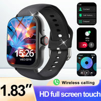 Smart watch with multiple sports modes, can make and receive calls, message reminders, compatible with Android and iPhone
