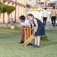 1 set EVA Kids Cricket Bat Set Outdoor Indoor Game Activity For Beach Toy Sports Game Interactive Playground Ball Bats Backyard