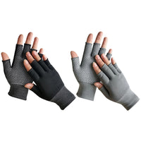 Half Finger Fishing Gloves Breathable Driving Gloves Non-slip Riding Gloves Workout Mittens for Cycling Fishing Driving