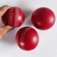 PU Elastic Stress Ball (63mm) - Soft Squeeze Cricket Practice Ball Durable Training Toy for Kids/Adults