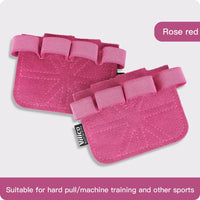 Powerlifting Gym Gloves Breathable Horizontal Bar Booster Gloves Weightlifting Leather Palm Guard Fitness Gloves for Men Women