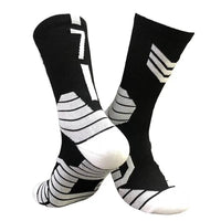 Professional Star Basketball Socks Elite Thick Sports Socks Adults Kids Non-slip Breathable Durable Towel Bottom Sports Socks