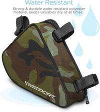 Bicycle Bike Storage Bag Triangle Saddle Frame Pouch for Cycling