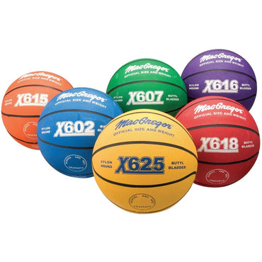 Multi-Color Junior Basketball Youth Size Indoor Outdoor Durable Rubber Construction Deep Channels Gripping Enhanced Performance