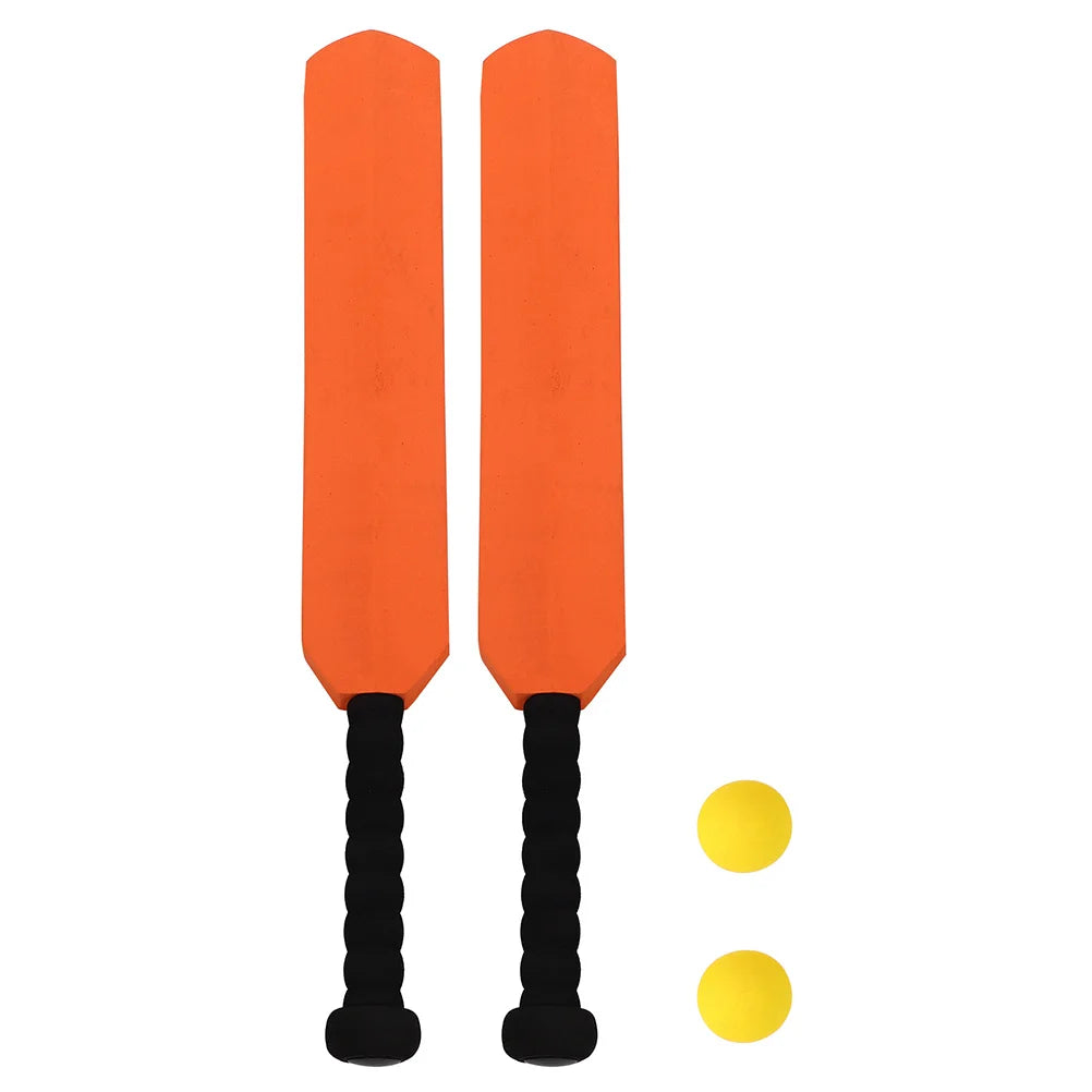 2Set Cricket Baseball Bat Kit Beginner Friendly Portable Sports Equipment Parent Interaction Indoor Outdoor