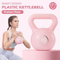 Kettlebells Fitness Exercise-Pink Strength Training Kettlebell Sets,Dumbbell Weights for Home Gym Equipment
