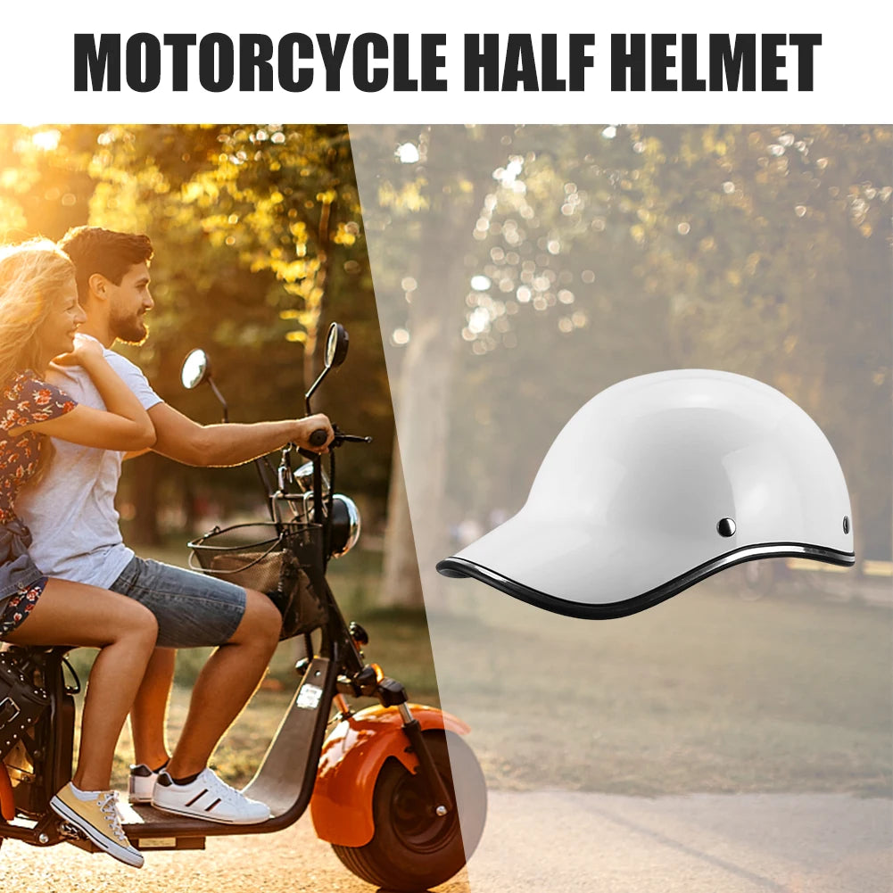 Baseball Hat Style Adult Electric Bicycle Helmets Extended Brim Cycling Helmet Impact Resistance Sunscreen Cycling Equipment