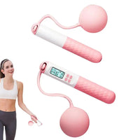 Smart Cordless Counting Skipping Rope Fitness Ropeless Jump Rope With Counter Weighted Skipping Rope For Fitness Accessories
