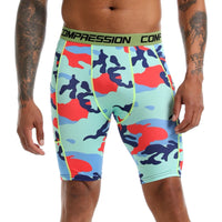 Men's Athletic Compression Shorts: Lightweight, Breathable & Quick-Drying for Running, Jogging, Walking, Trekking & Hiking