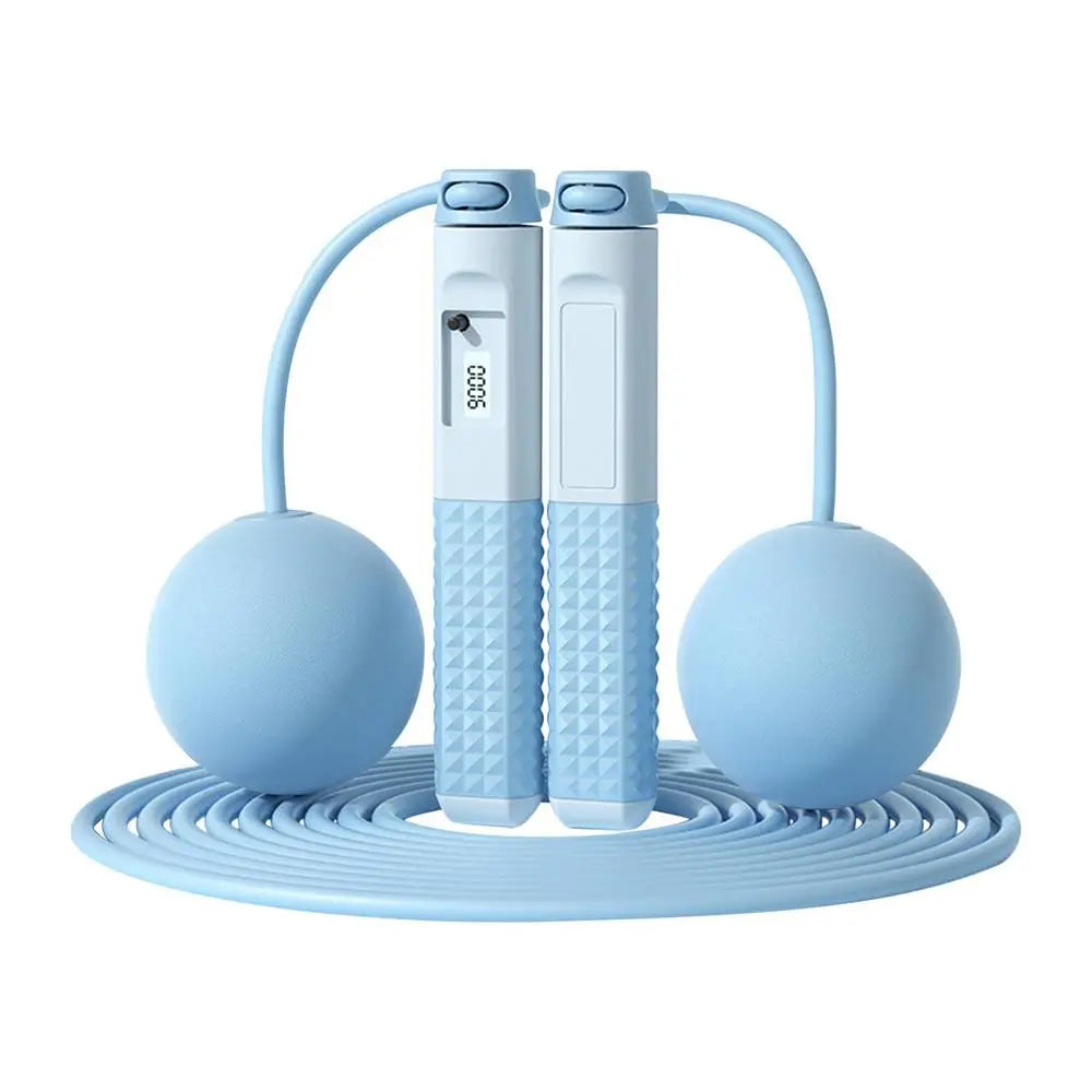 Fitness Jump Rope Body Muscle Training Cordless Jump Rope Ball With Non-Slip Handle Counter Weighted Cordless Jump Rope For Men