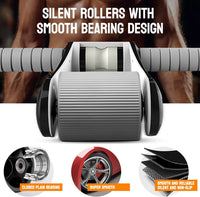 Ab Roller Wheel for Men and Women Portable Foldable Ab Wheel Roller for Core Workout at Home Gym Outdoors