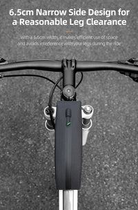 ROCKBROS Bicycle Bag Bike Frame Top Tube Bag Large Capacity Storage Waterproof Hard Shell Bicycle Bag MTB Road Bike Accessories