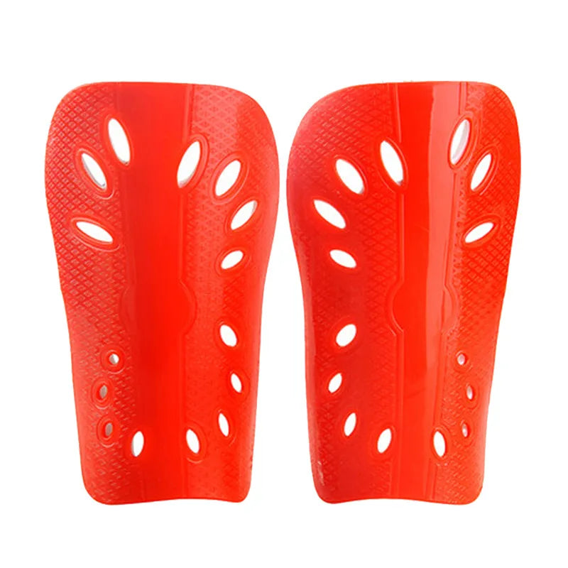 Football Shields Soccer Shin Guards Kits for Children Man 1pair  Protective Gear Breathable Plastic Safety Shin Pads