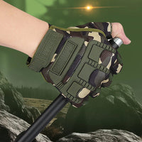 Anti-Slip Weightlifting Half Finger Gloves Shock-Absorbing Short Cycling Bicycle Gloves for Training Sports Local Delivery