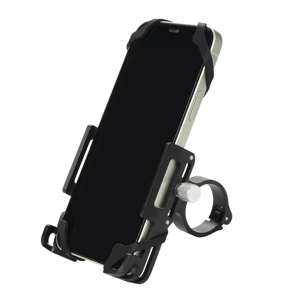 Bike Phone Holder Quick Attach/Detach Motorcycle Phone Mount Universal Bike Cycling Phone Clamp for 1.96 To 3.93 in Smartphone