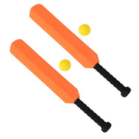 2 set Cricket Bat Set Portable Training Stick For Indoor Outdoor Use Beginner Sports Parent- Bonding Activity Cricket
