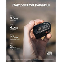 1300 Lumens USB-C Rechargeable Bike Headlight, Waterproof IPX6, Compatible with Garmin/Wahoo for Night and Urban Cycling