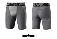 Men's Sports Fitness Shorts Gym Training Quick-Drying Compression Leggings Cycling Shorts Basketball Running Short Workout Tight