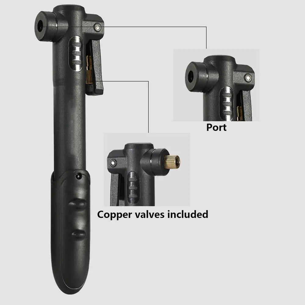 High Pressure Floor Bicycles Pump Ergonomic Portable Air Compressor Sturdy Floor Pumps Advanced Tire Inflator For Bicycles