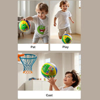 Quiet Basketball Dribbling Indoor High Density Quiet Basketball No Noise Silent Basketball Colorful Soundless Basketball Foam