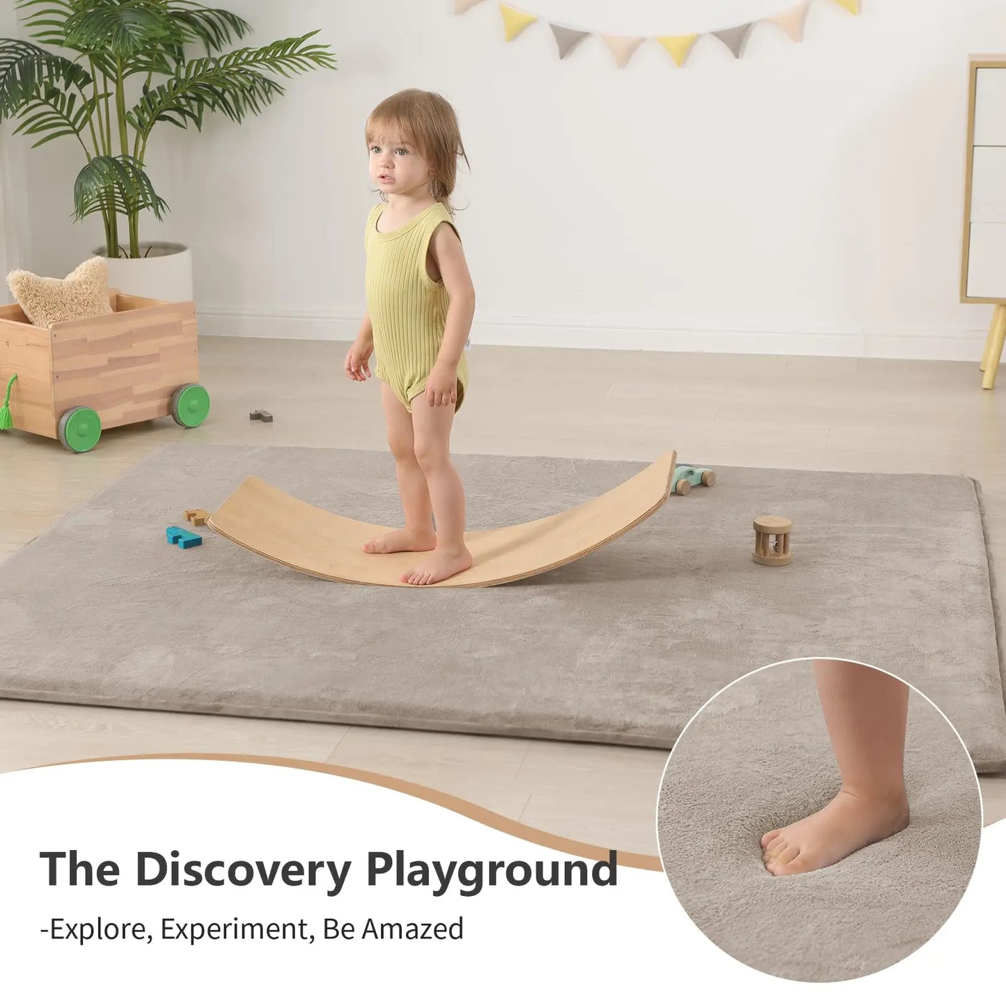 Large Solid Casual Non-slip Carpet Living Room Thick Foam Baby Play Mat Soft for Kids Coral Velvet Rug Yoga Mats