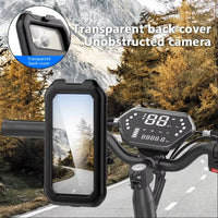 Waterproof Motorcycle Bike Mobile Phone Holder Support Universal 360° Swivel Adjustable Phone GPS Navigation bracket