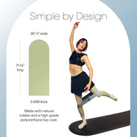 Yoga Mat for Home Gym - Non Slip Exercise Mat for Home Workout, Stretching, Pilates,Indoor Exercising Mat