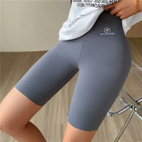 Women Butt Lifting Yoga Shorts Elastic Workout High Waist Tummy Control Ruched Booty Pants Seamless Gym Compression Tights