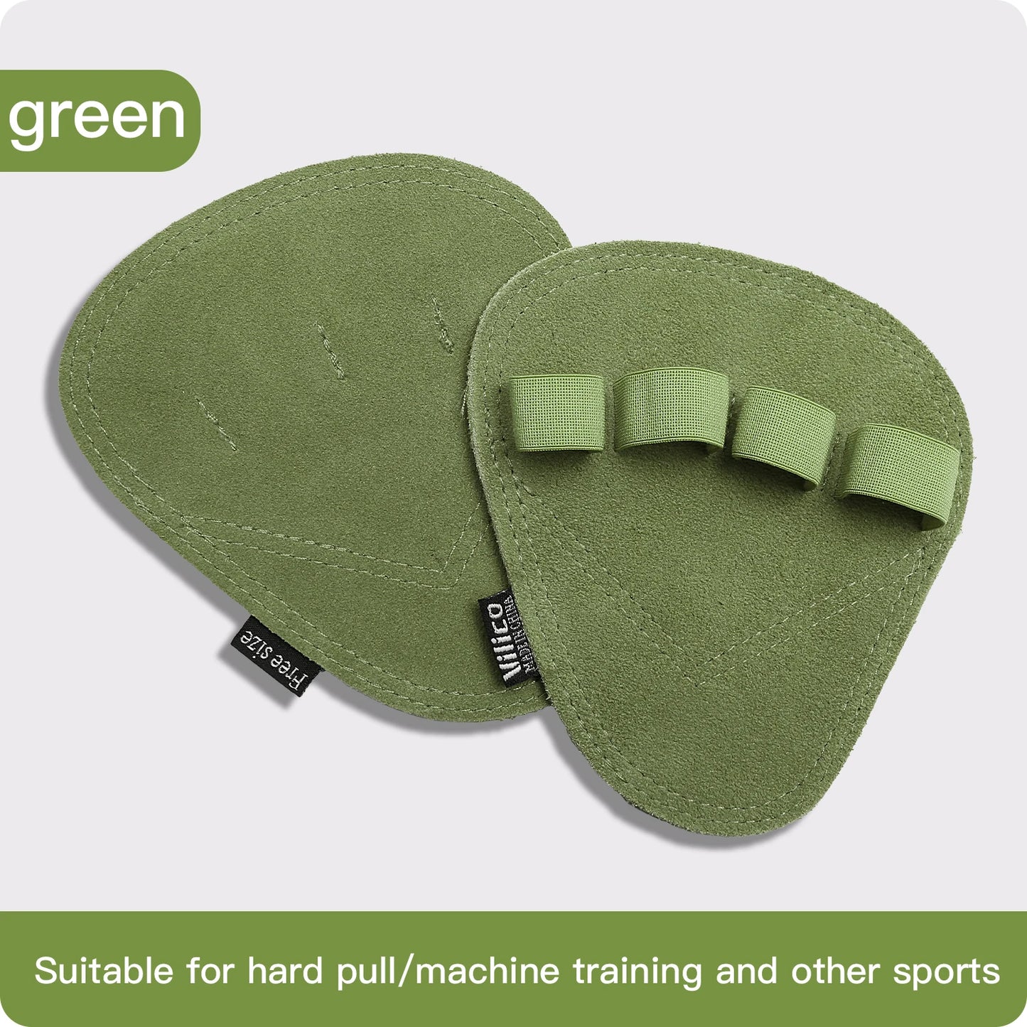 Leather Weight Lifting Training Gloves Palm Protection Women Men Fitness Sports Gymnastics Grips Pull Ups Weightlifting Workout