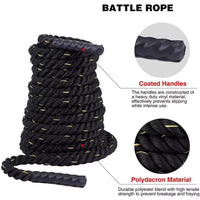 Heavy Jump Rope Workout Exercise Battle Rope Power Training Gym Equipment Battle Skipping Muscle Workout Equipment