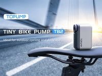 Mini Bike Pump, Portable Electric Bike Pump, Ultra Small 120PSI Battery Bicycle Pump, Automatic Shut-Off, Presta & Schrader