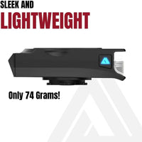 1000 Lumen Bike Light, Quick Release, 6 Modes, Wahoo/Garmin Mount, 30° Hinge