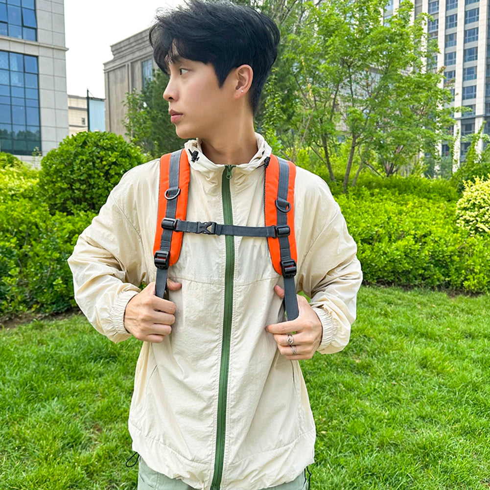 Hiking Backpack Nylon Backpack Multifunctional Climbing Backpack Waterproof Travel Backpack Large Capacity Camping Backpack