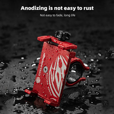 CYCLINGBOX Universal Bike Phone Rack Aluminum Electric Scooter Handlebar Mount