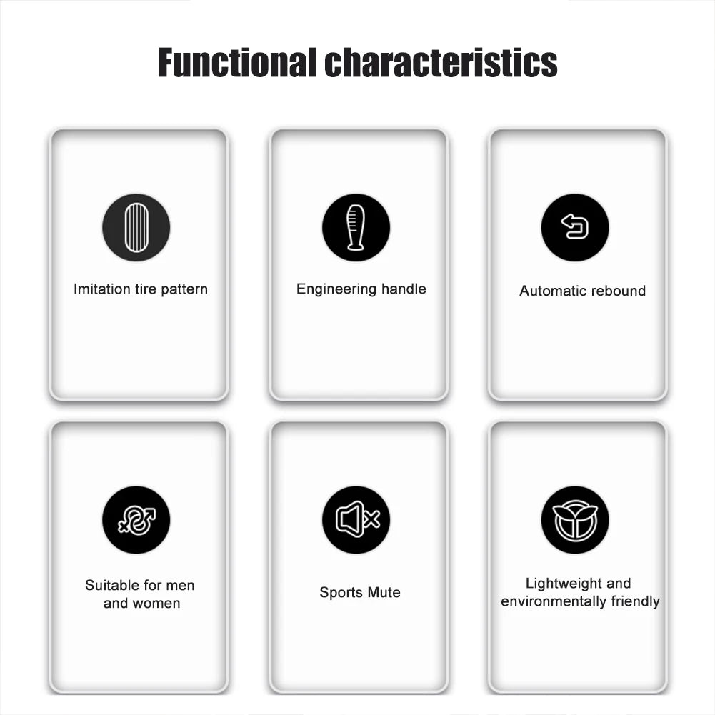 Abdominal Rebound Core Strength Trainer Detachable Rebound Wheel Gymnastic Wheel for Home and Gym Fitness Equipment